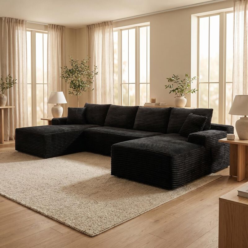 Mosna U-Shaped Sectional Sofa image number 1