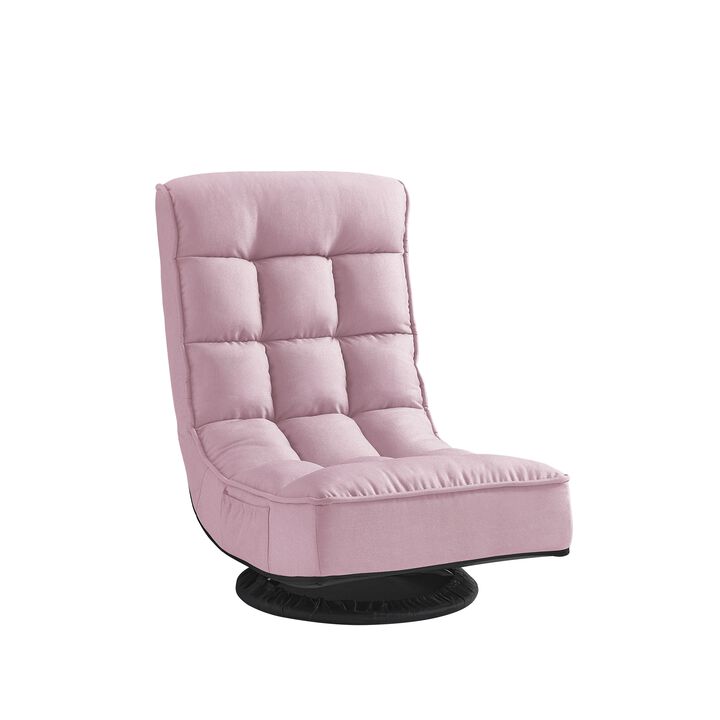 Loungie Deonna Linen Recliner/Floor Chair
