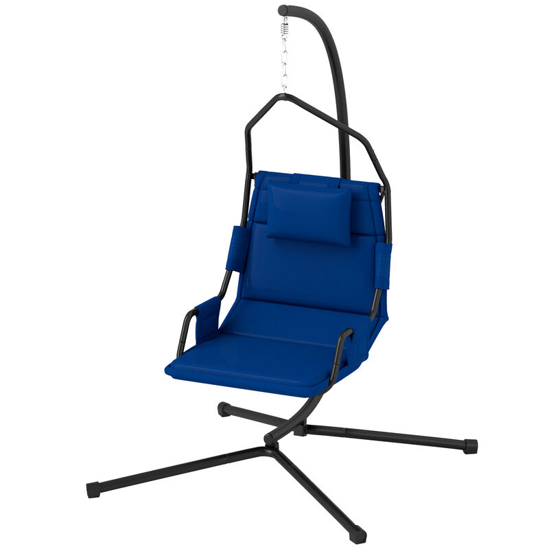 Hivvago Hammock Chair with Stand & Cushion image number 0