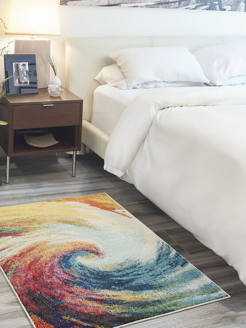 Celestial CES07 Wave 3' x 5' Rug