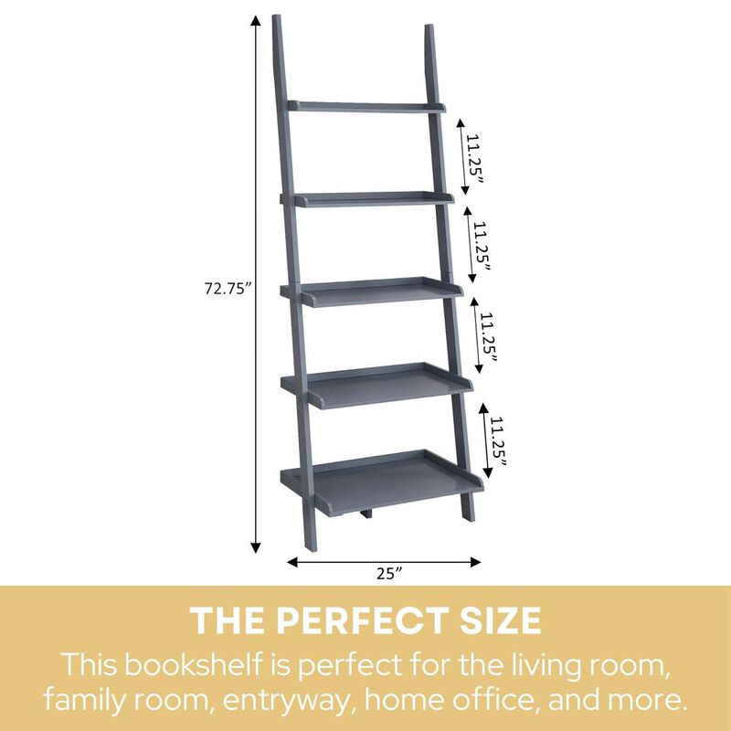 Convience Concept, Inc. American Heritage Bookshelf Ladder