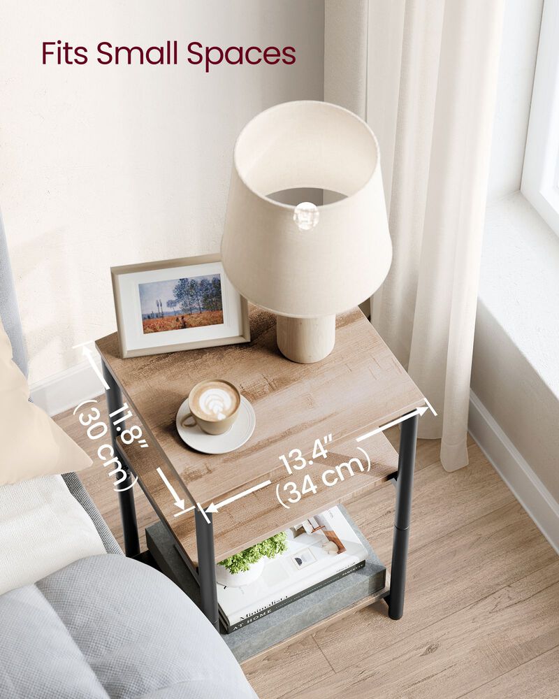 Minimal Small Side Table &ndash; Ideal for Bedside Use, Sofa Corners, or Reading Nooks