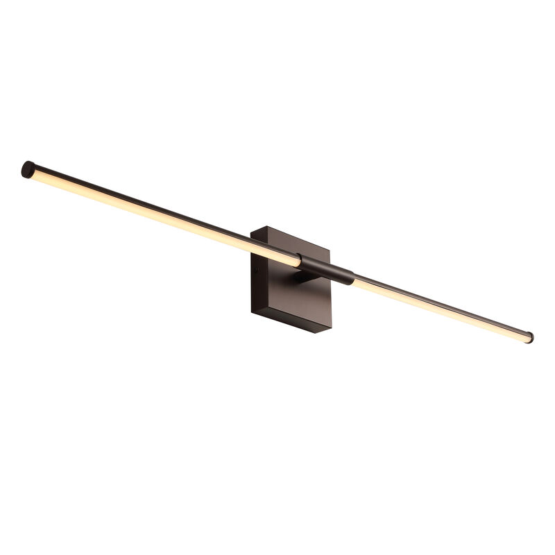 Makena Modern Minimalist Dimmable Integrated LED Metal Wall Sconce