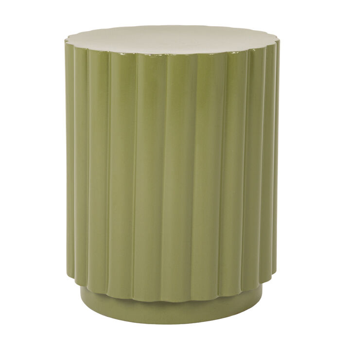 Rowena Interiors Verdant Metal Accent End Table