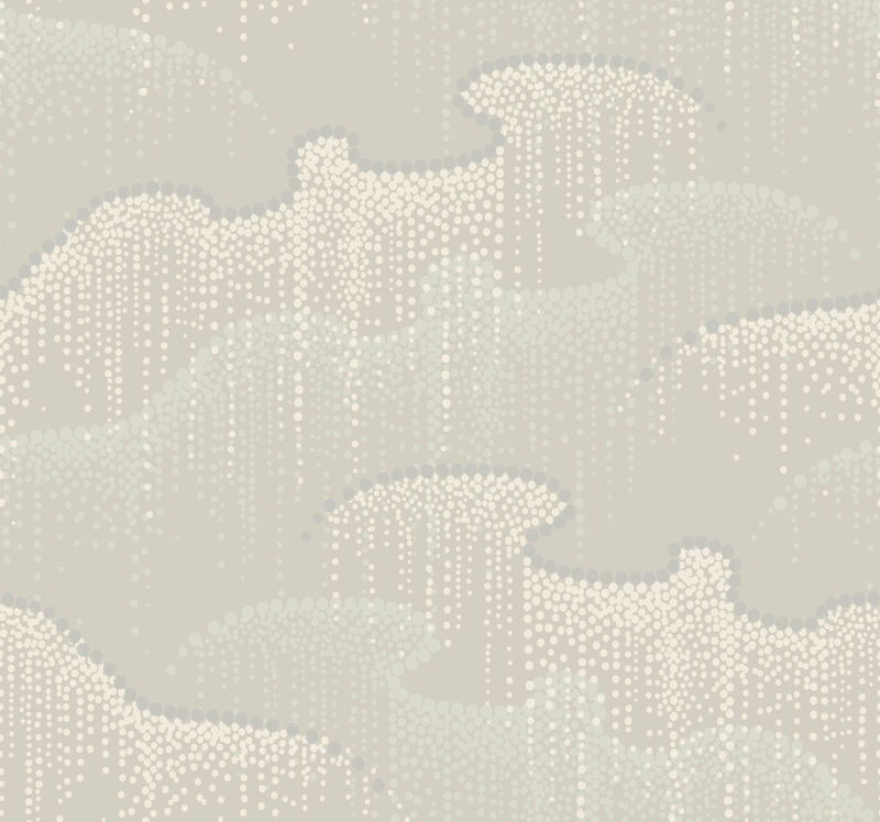 Moonglight Pearls Light Taupe Wallpaper image number 0