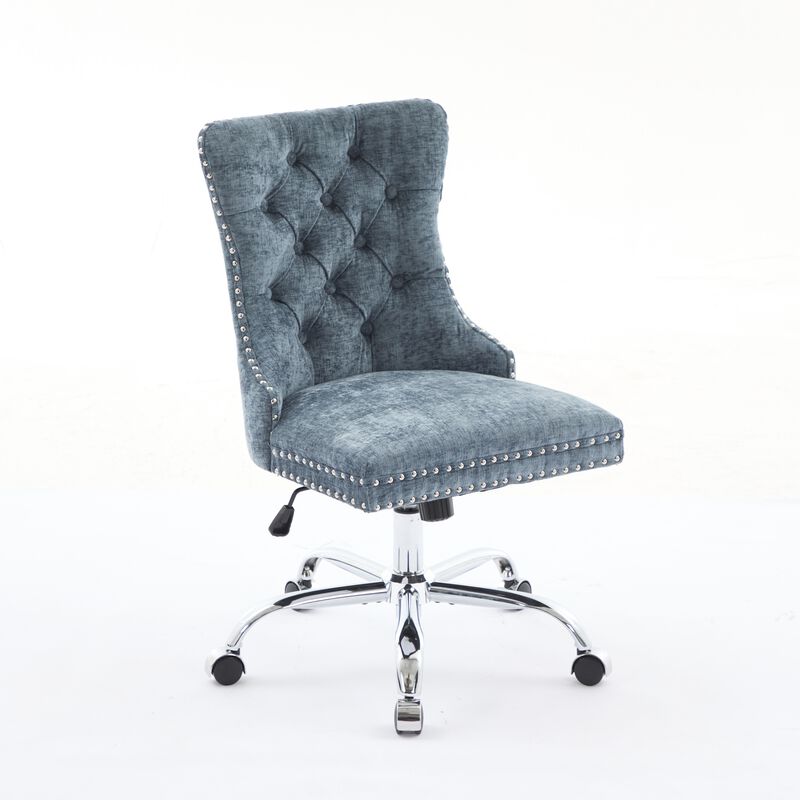 Fasnit Chenille Tufted Office Chair image number 8