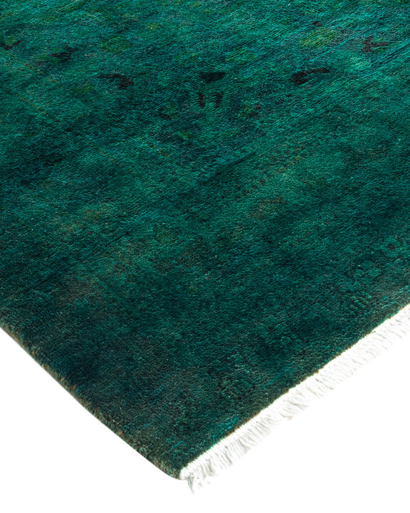 Vibrance, One-of-a-Kind Handmade Area Rug  - Green, 18' 1" x 12' 0"