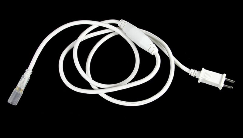 Green LED Commericial Grade Outdoor Christmas Rope Lights on a Spool - 288 ft Clear Tube image number 4
