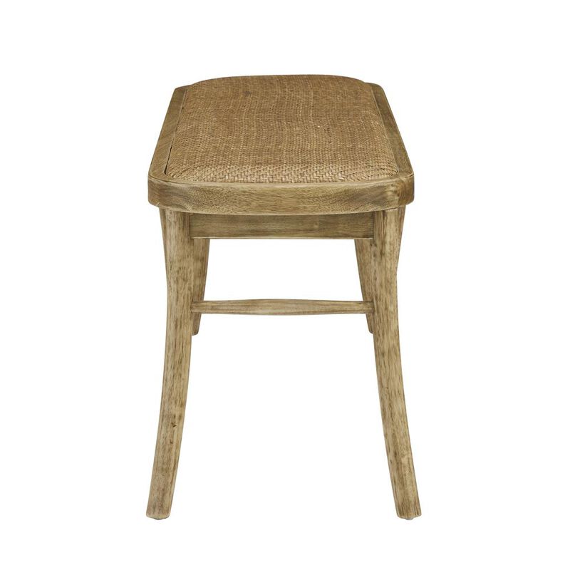 Linon Conelly Bentwood Bench Brown image number 3