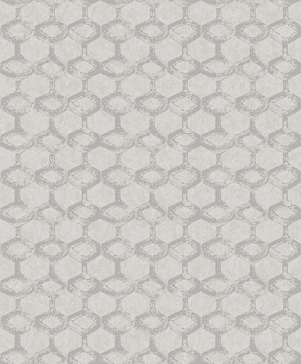 Besi Platinum Tiled Wallpaper (Set of 2)