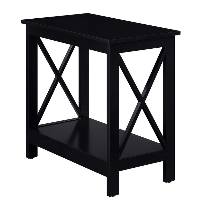 Convenience Concepts Oxford Chairside End Table with Shelf, S20-399