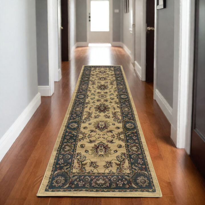 HomeRoots Oriental Runner Rug