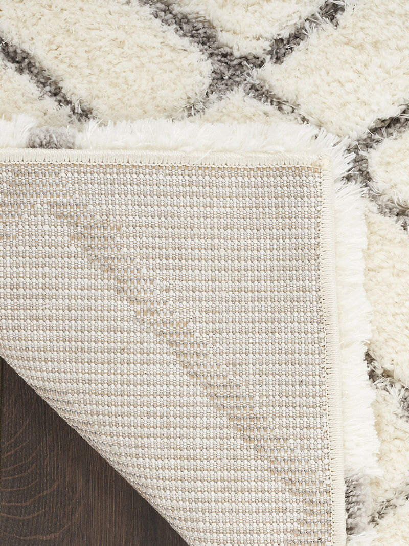 Dreamy Shag DRS07 Ivory 4' x 6' Rug