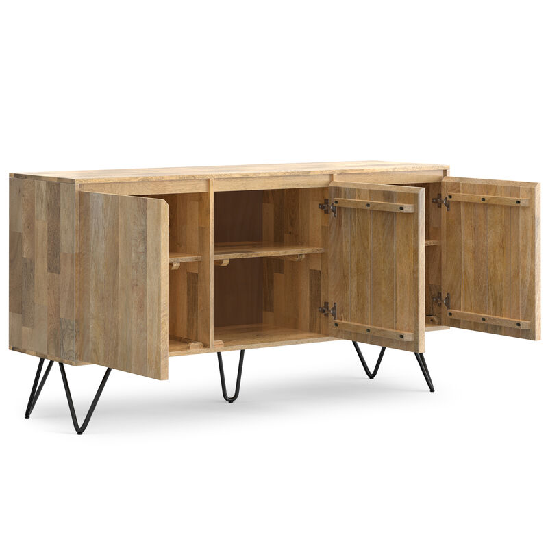 Simpli Home Hunter 3 Door Sideboard Buffet image number 3