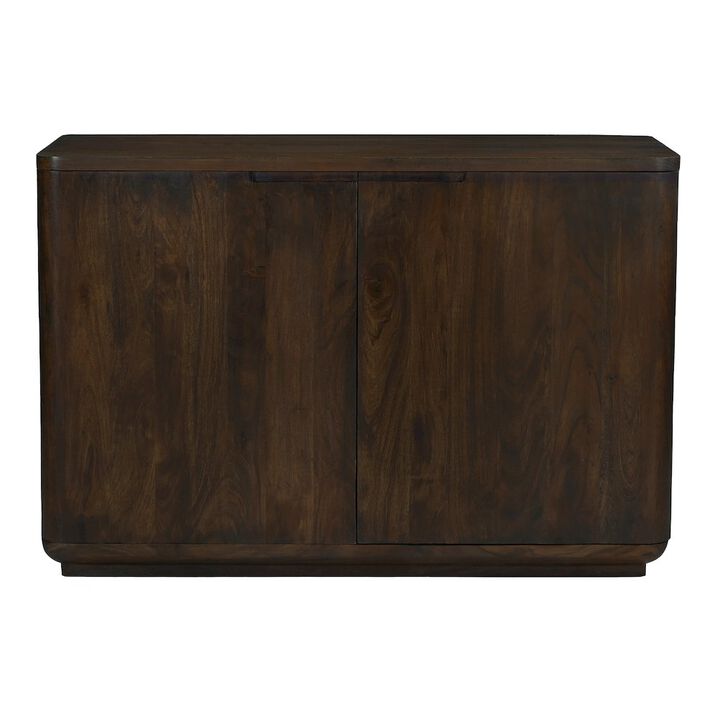 Alex Hamilton Bernard 2-Door Sideboard in Barista Brown on Solid Acacia Wood
