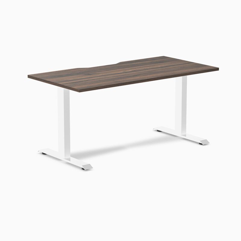 Desky Zero Scalloped Laminate Office Desk image number 0
