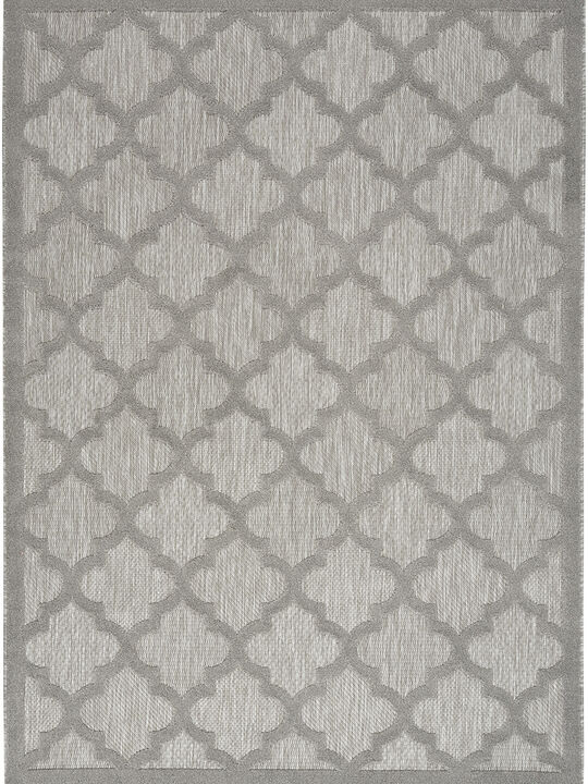Easy Care NES01 Silver/Gray 6' x 9' Rug
