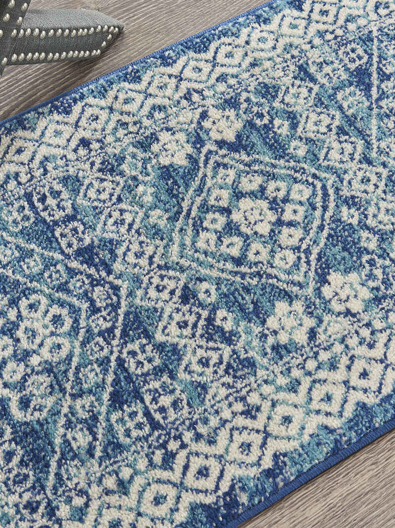 Passion PSN27 Navy/Blue 1'10" x 2'10" Rug image number 7