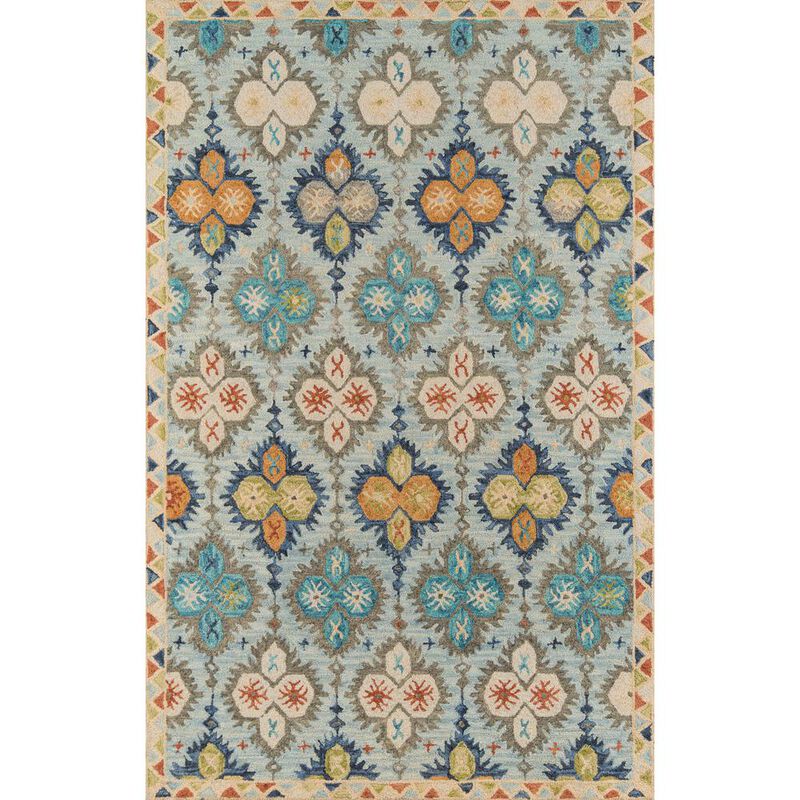 Momeni Transitional Runner Area Rug, Blue, 2'3 X 8' Runner