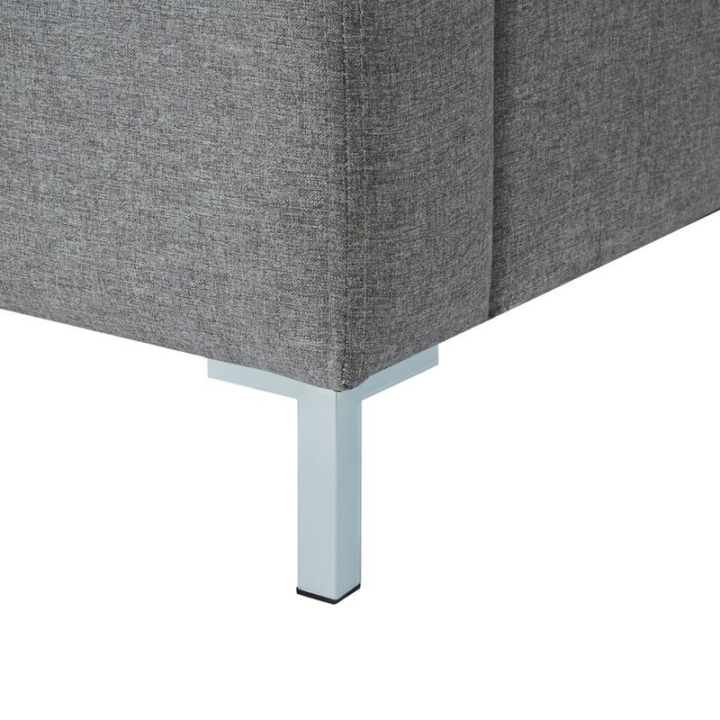 Inspired Home Geneva Platform Bed