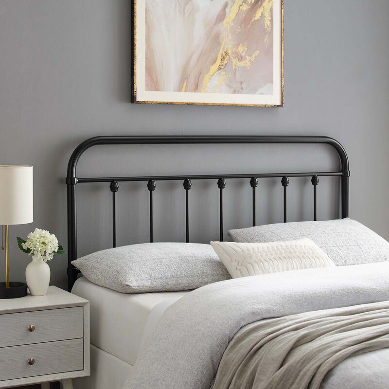 Sage Metal Headboard image number 5