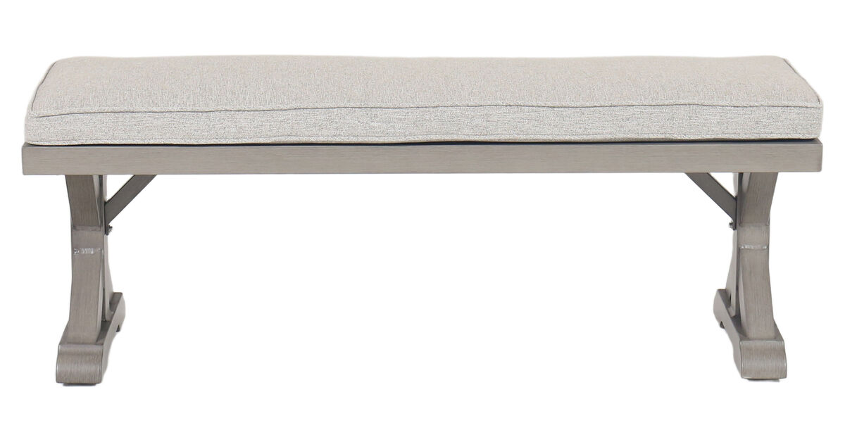 Revare Beach Bench with Cushion