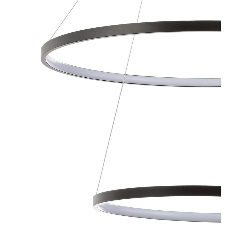 Brice 24" Round Integrated LED Metal Pendant