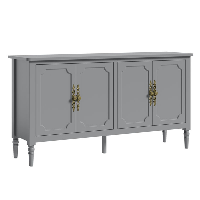 Prurt Wood Buffet Sideboard Cabinet image number 6