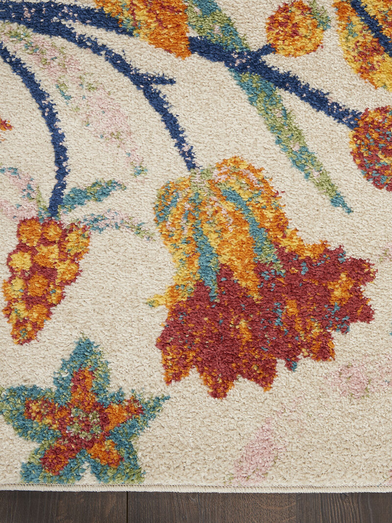 Allur ALR09 Ivory/Multicolor 2' x 3' Rug