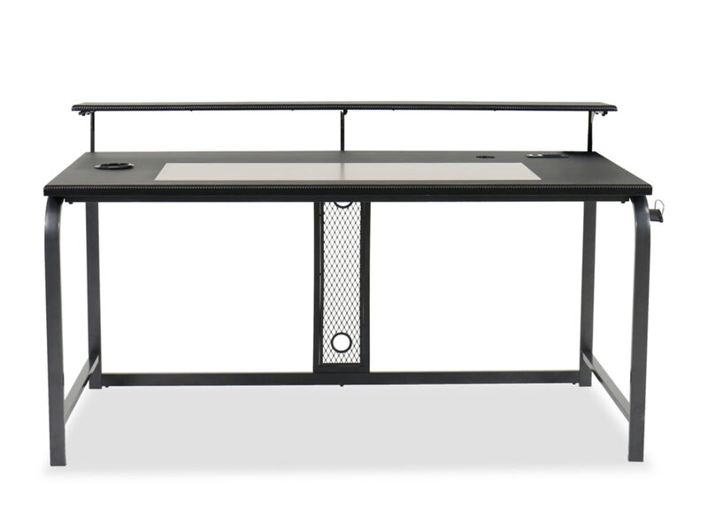 Lynxtyn Desk with Raised Monitor Stand