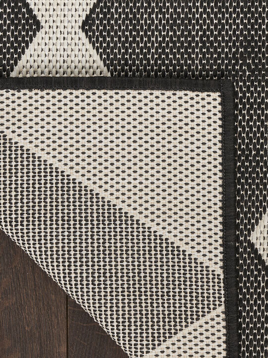 Positano POS04 Black 4' x 6' Rug