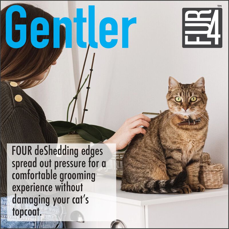FUR4 deShedding Tool - Short Hair Cat image number 5
