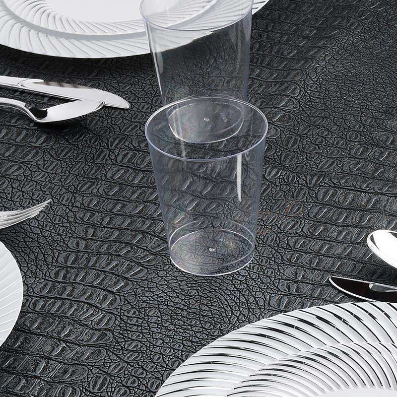 10 oz. Clear Round Plastic Cups (240 Cups) image number 9