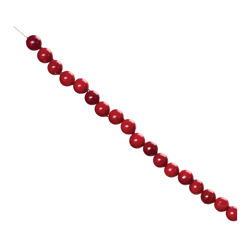 Cranberry String Garland Set of 2 for Festive Home Displays