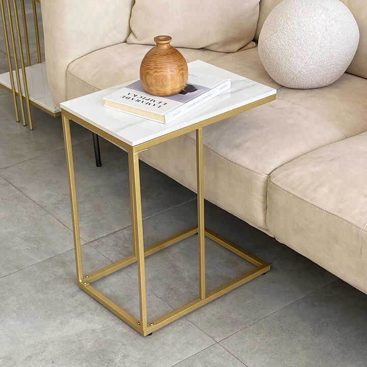 C Shape Sofa Side Table