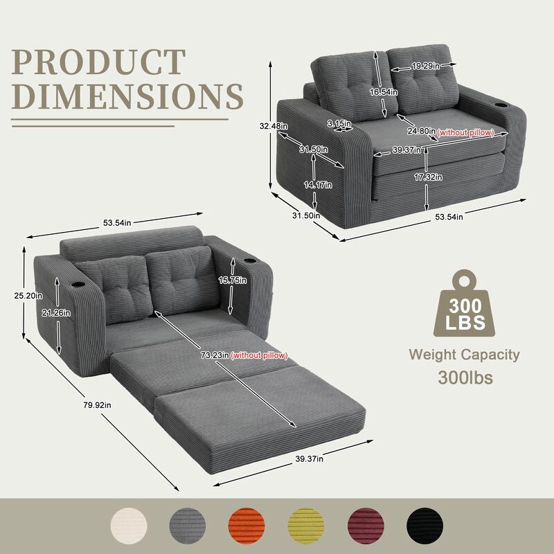 Kexpok Sleeper Sofa image number 9