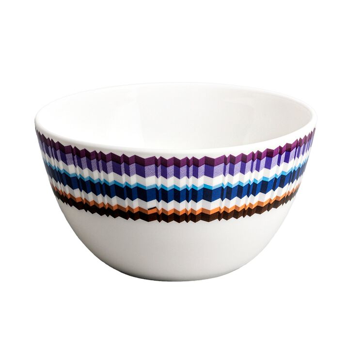 Rice Bowls WAVES Set of 2, diam. 4.45", H 2.36"