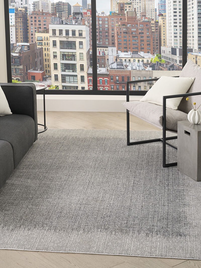 Grand Street GRN03 Light Gray 6' x 9' Rug