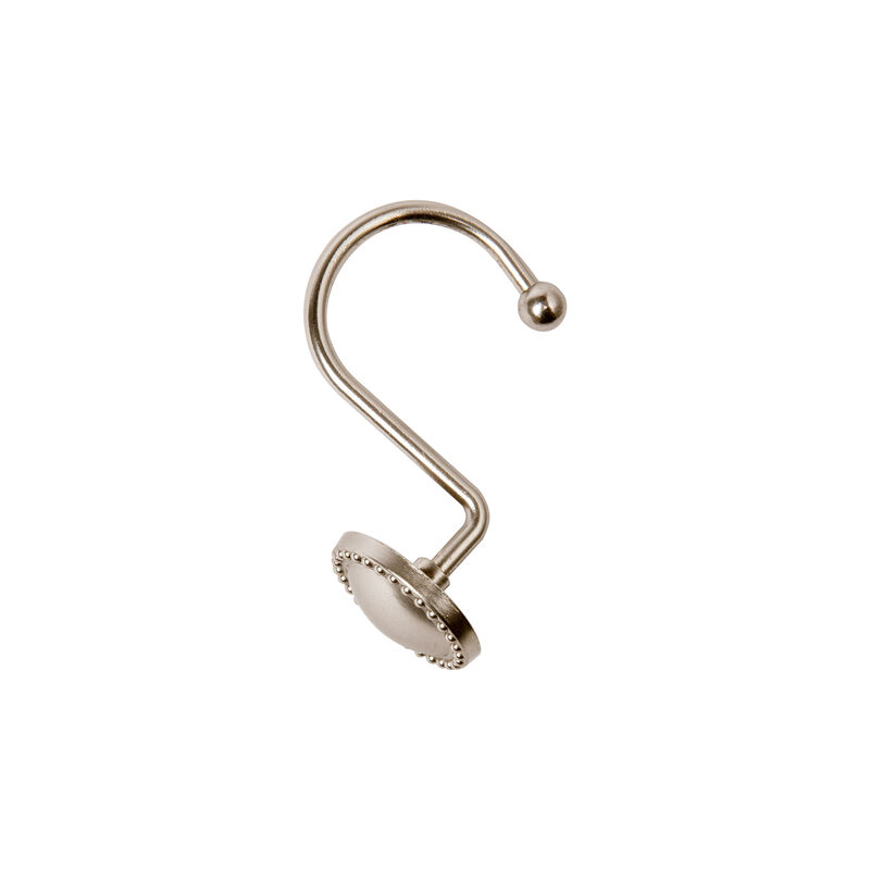 12-Piece Proof Zinc Shower Curtain Hooks image number 0