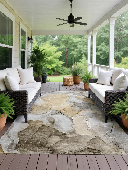 Odyssey OY5 Taupe 8' x 10' Rug