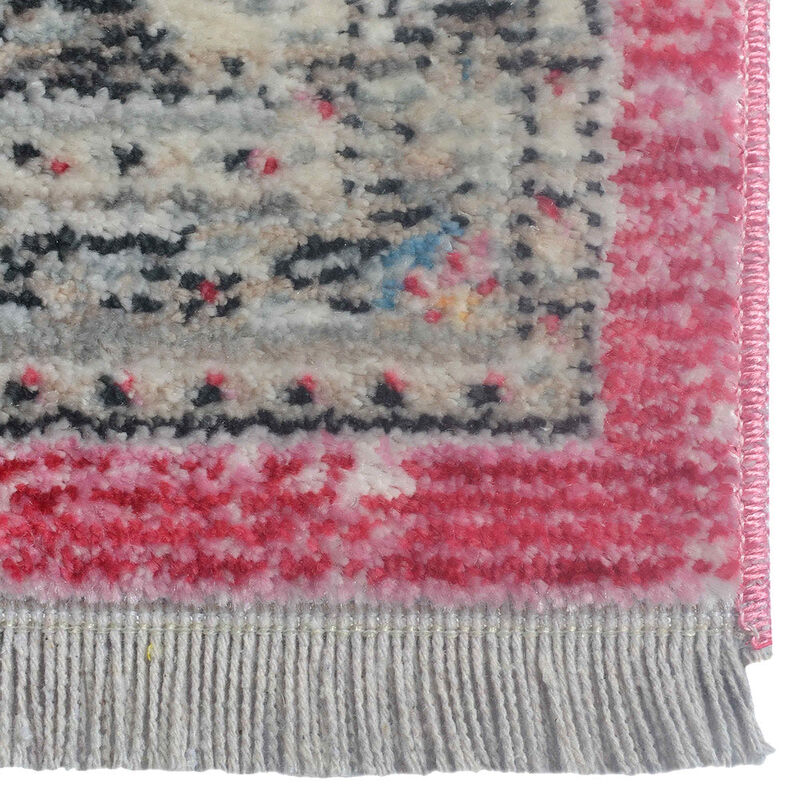 RUGSOTIC CARPETS MACHINE MADE POLYESTER AREA RUGS  - Rectangle Shape, Classic Oriental Traditional  Design, Low Pile Machine Made Area Rugs (M00103) image number 4