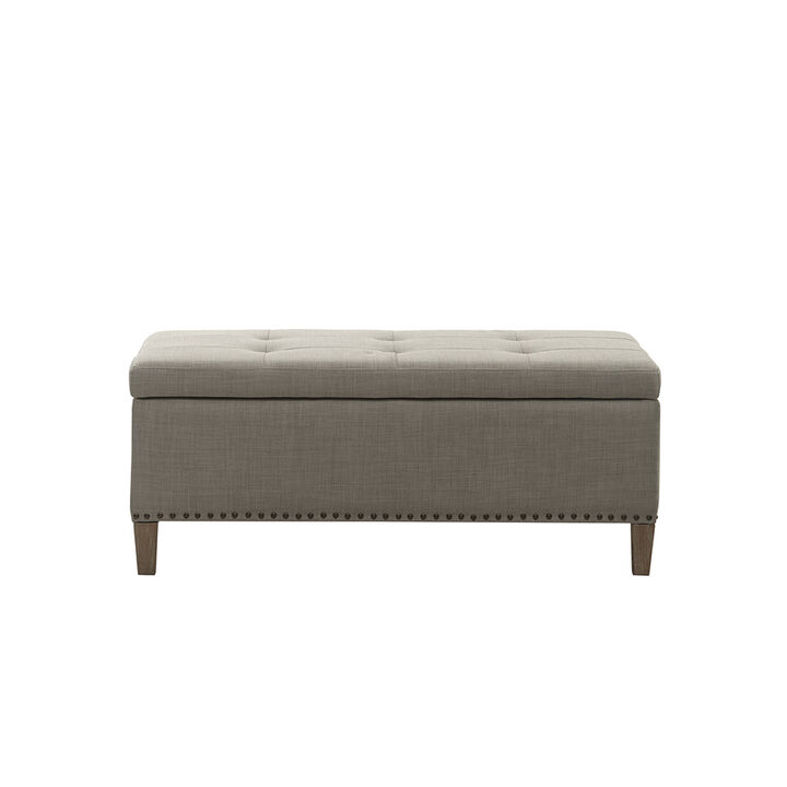Gracie Mills Sanford Modern Tufted Storage with Soft-Close