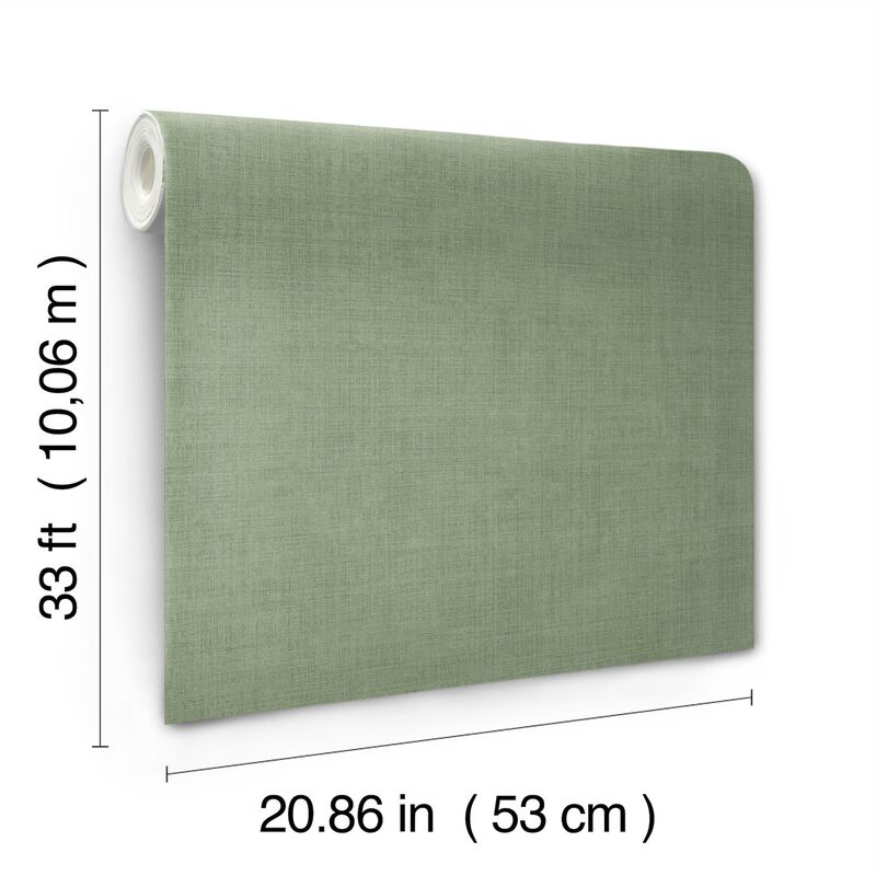Vava Tall Green Wallpaper (Double Roll) image number 4
