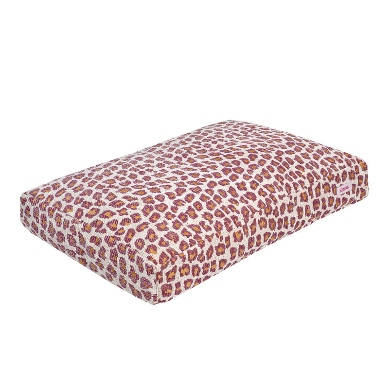 Mabel Designer Modern Ultra Soft Reversible Plush Rectangular Pet Bed with Washable Cover