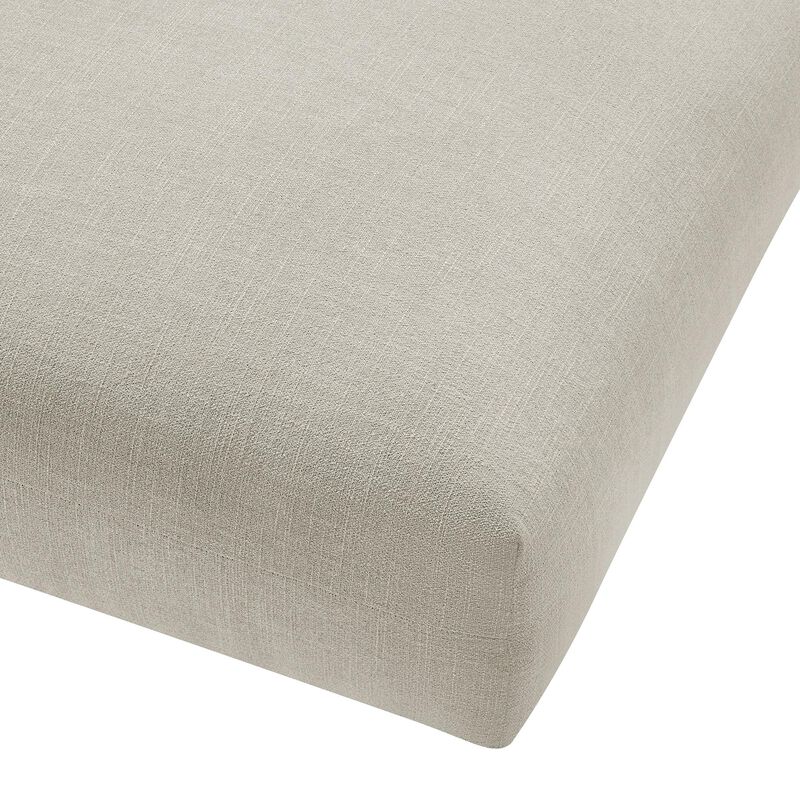 Solace Modular Upholstered Fabric Ottoman image number 6