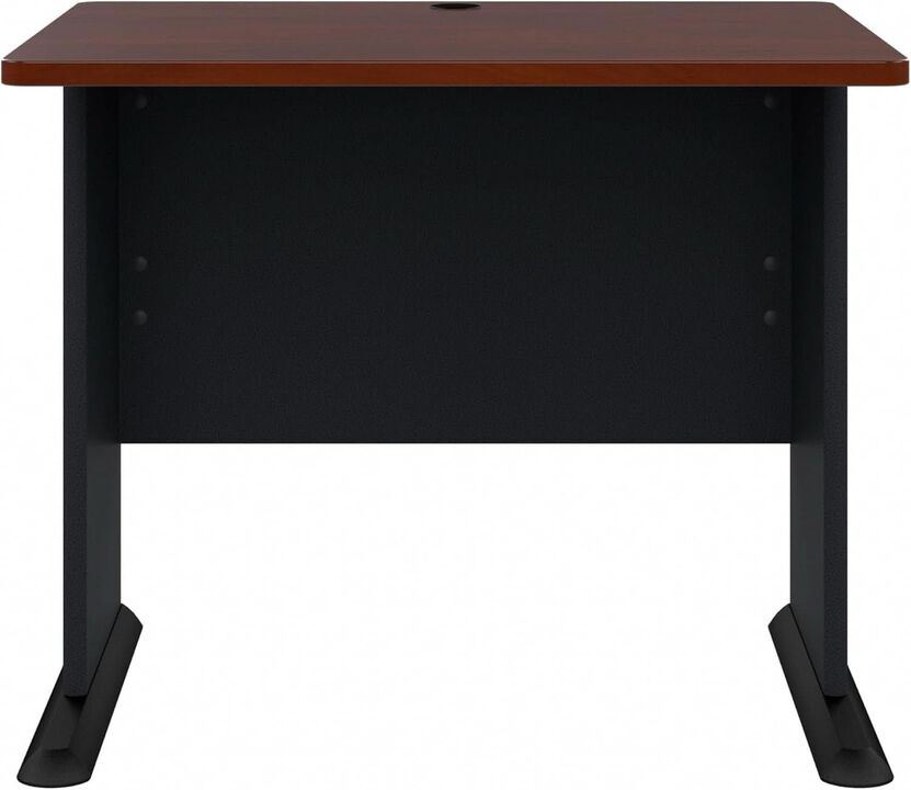 ShipItFurniture Series A 36W Desk, Hansen Cherry and Galaxy