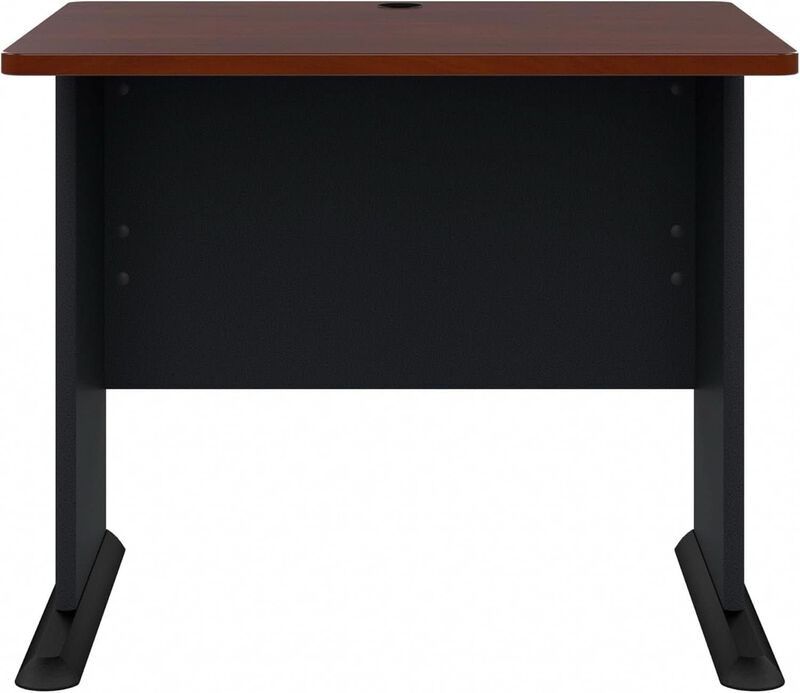 ShipItFurniture Series A 36W Desk, Hansen Cherry and Galaxy image number 0