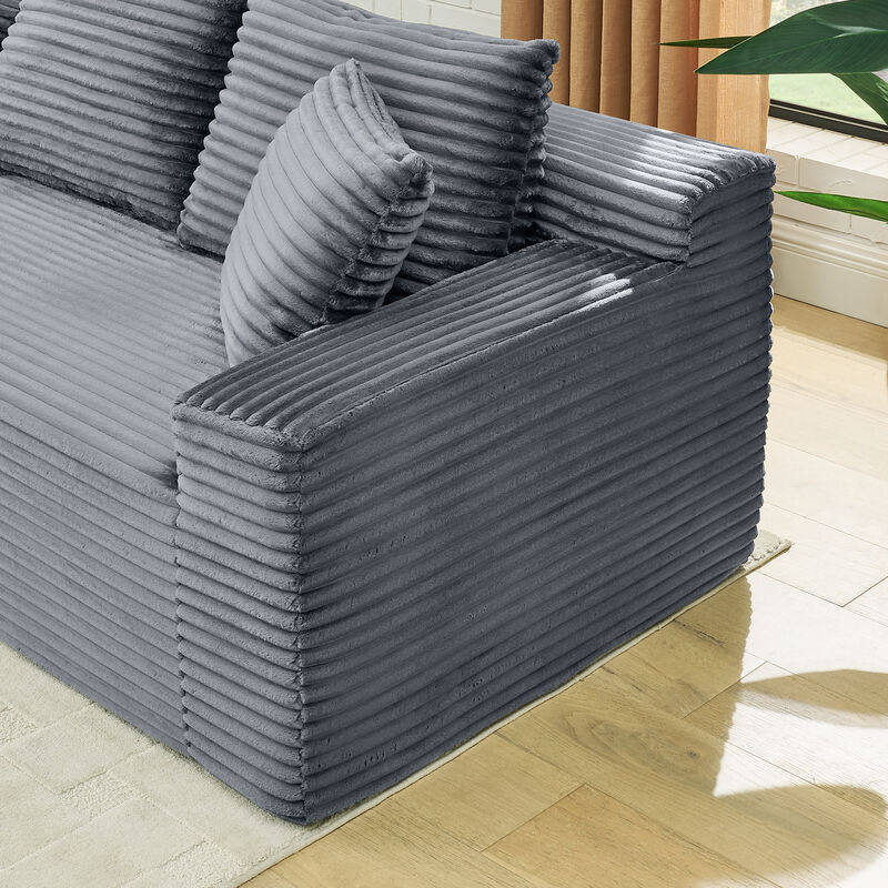 Pefwod U-Shaped Cloud Sofa image number 2