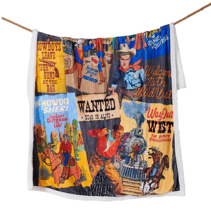 Bandits & Heroes Campfire Sherpa Throw image number 0