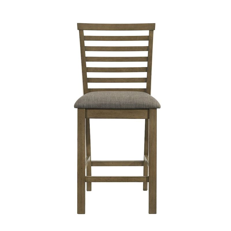 Liberty Furniture Upholstered Ladder Back Dining Chair - Counter Height - Set of 2 - Sandstone image number 0